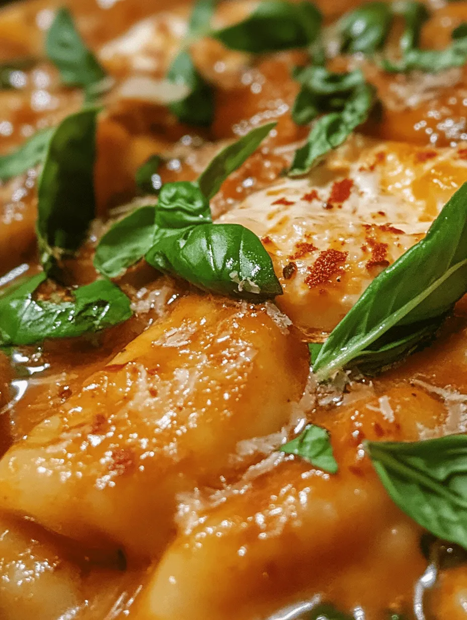 Before diving into the preparation and cooking process, it's essential to understand the key ingredients that make this dish so special. Each component plays a crucial role in creating the overall flavor profile and texture. Here, we’ll explore the ingredients that come together in this creamy tomato gnocchi recipe.