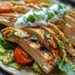 Grilled Avocado Chicken Wraps Recipe