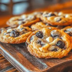 There’s something undeniably delightful about the combination of lemon and blueberry in desserts. These two flavors, when intertwined, create a refreshing and vibrant taste that can brighten up any day. Imagine biting into a soft, chewy cookie, bursting with the sweet and tangy goodness of fresh blueberries paired with the zesty zing of lemon. This Lemon Blueberry Cookie recipe takes that classic flavor combination to new heights by introducing the rich, nutty essence of browned butter, making each bite an unforgettable experience.