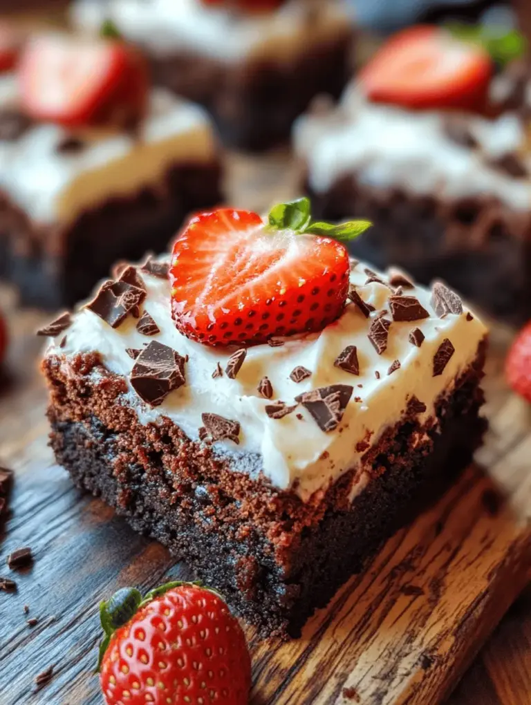 Before diving into the preparation of Strawberry Bliss Brownies, it is essential to explore the core ingredients used in this recipe. Understanding each component's role not only enhances appreciation for the finished product but also ensures a successful baking experience.