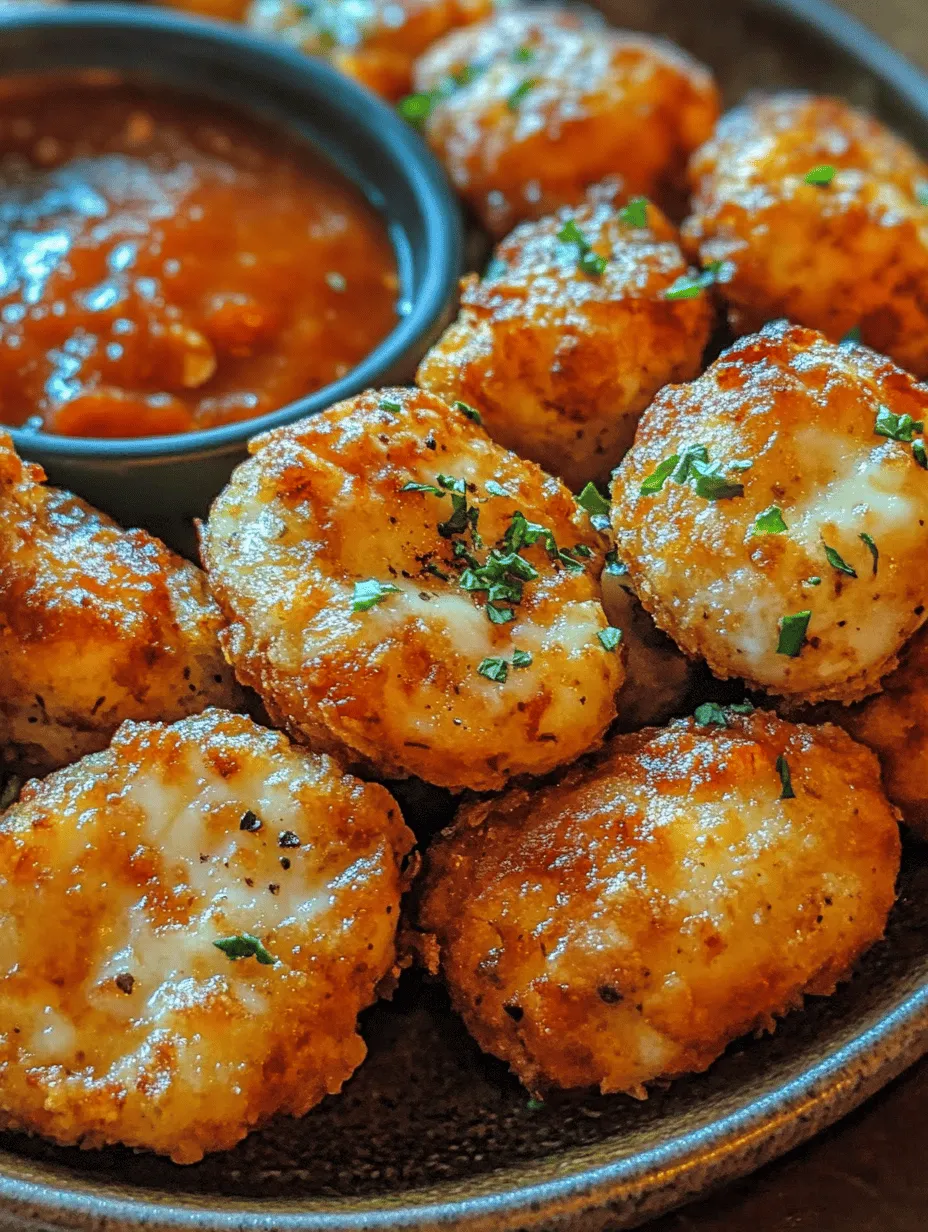 When it comes to satisfying snack cravings or enhancing any gathering, Crispy Homemade Fried Cheese Bites are a show-stopping choice. These delicious bites combine the irresistible crunch of a golden-brown exterior with the delightful gooeyness of melted cheese inside, making them the perfect appetizer for parties, game days, or even a cozy night in. The appeal of cheese bites lies in their simplicity and versatility, as they can be enjoyed on their own or paired with a variety of dipping sauces, from marinara to ranch dressing.