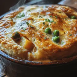 When it comes to family traditions, comfort food holds a special place in our hearts and kitchens. It encapsulates memories of gatherings, warm kitchens filled with delicious aromas, and the nurturing love of those who prepare it. Among the myriad of comfort foods, few dishes evoke nostalgia quite like chicken pot pie. This classic dish, with its flaky crust and savory filling, has been a staple in many households for generations. It’s not just a meal; it’s a warm embrace served on a plate, reminding us of home-cooked goodness and the loving hands that brought it to life.