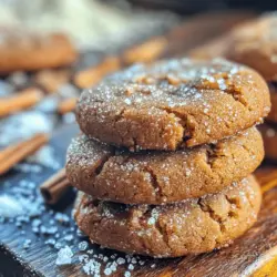 Ginger molasses cookies are a timeless classic that has captured the hearts (and taste buds) of cookie lovers everywhere. Their unique combination of warm spices and rich sweetness makes them a favorite treat for any occasion, from cozy family gatherings to festive holiday celebrations. The allure of these cookies lies not only in their wonderful flavor but also in their delightful texture—soft, chewy, and simply irresistible.