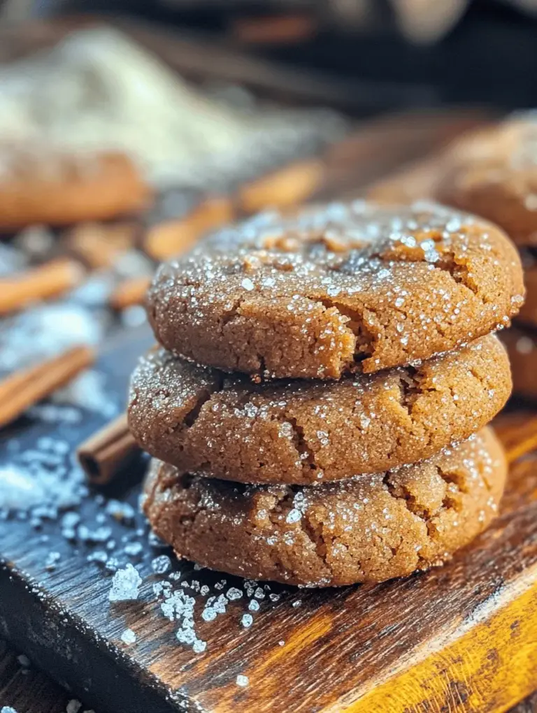 Ginger molasses cookies are a timeless classic that has captured the hearts (and taste buds) of cookie lovers everywhere. Their unique combination of warm spices and rich sweetness makes them a favorite treat for any occasion, from cozy family gatherings to festive holiday celebrations. The allure of these cookies lies not only in their wonderful flavor but also in their delightful texture—soft, chewy, and simply irresistible.