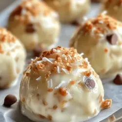 In the world of desserts, no-bake treats have carved a special niche, particularly among families with children. These delightful confections not only save time but also bring a sense of joy and creativity to the kitchen. Kid-Friendly No-Bake Coconut Cream Balls stand out as a perfect example of how simple ingredients can come together to create a mouthwatering dessert that kids will adore. The allure of coconut flavors, combined with the ease of preparation, makes this recipe a go-to for busy parents looking to craft a sweet indulgence that delights the whole family.