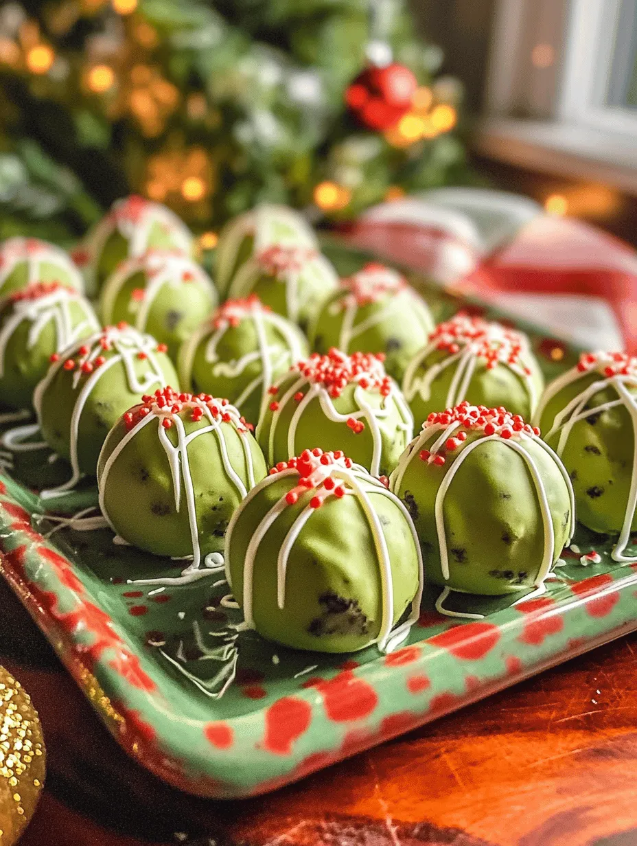 The holiday season is a time filled with joy, warmth, and the delightful spirit of giving. Families come together to celebrate, sharing laughter and love over festive meals and sweet treats. Among the myriad of holiday goodies, one standout recipe that captures the whimsical essence of Christmas is the Grinch Oreo Balls. These deliciously fun bites not only taste amazing but also add a splash of color and cheer to any gathering, making them a must-have during holiday festivities.