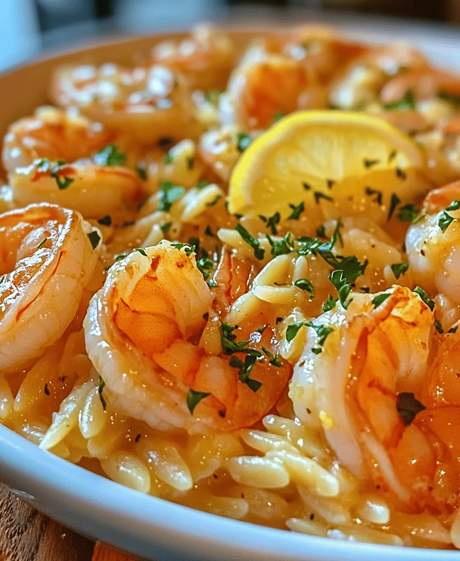 In the world of culinary delights, few dishes can compete with the simplicity and elegance of one-pot meals. Among these, One Pot Lemon Butter Orzo with Shrimp stands out as a vibrant and flavorful option that marries the freshness of seafood with the comforting qualities of pasta. This dish not only captures the essence of gourmet dining, but it also embodies the convenience that busy home cooks crave. A perfect blend of succulent shrimp, creamy orzo, and zesty lemon creates a symphony of flavors that is as delightful to eat as it is quick to prepare.