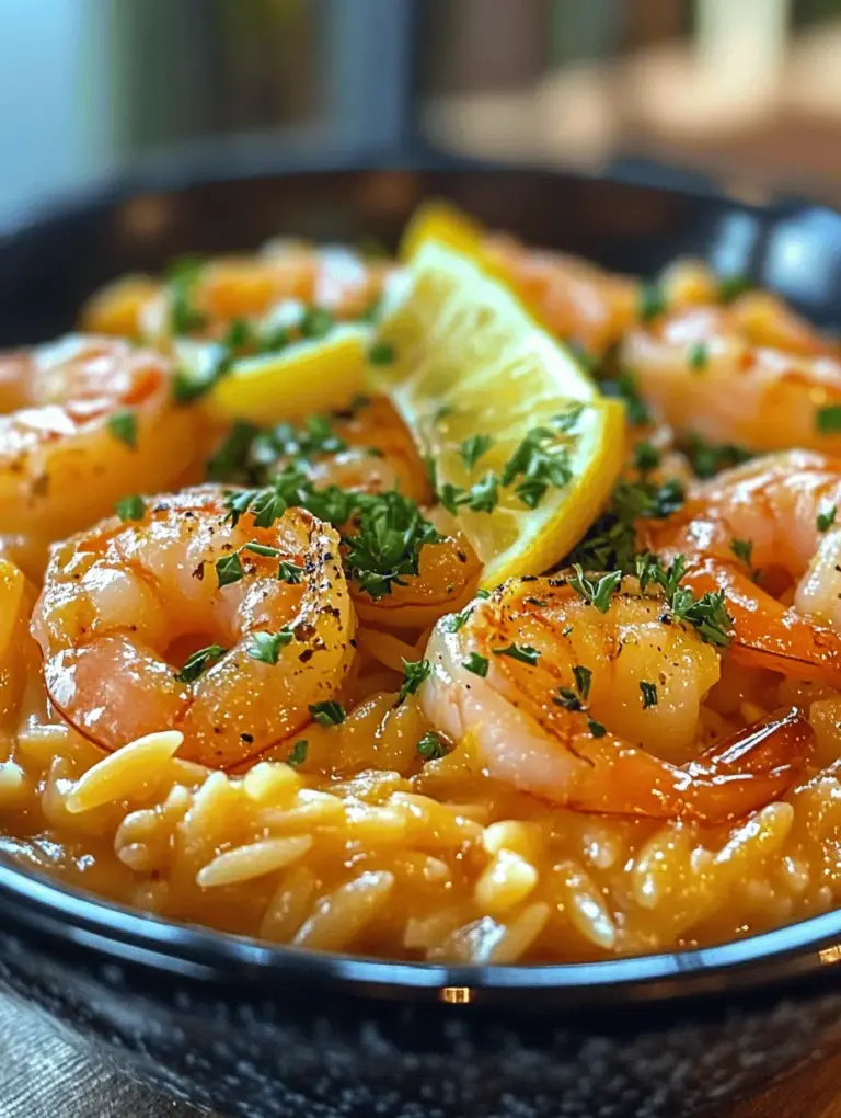 In the world of culinary delights, few dishes can compete with the simplicity and elegance of one-pot meals. Among these, One Pot Lemon Butter Orzo with Shrimp stands out as a vibrant and flavorful option that marries the freshness of seafood with the comforting qualities of pasta. This dish not only captures the essence of gourmet dining, but it also embodies the convenience that busy home cooks crave. A perfect blend of succulent shrimp, creamy orzo, and zesty lemon creates a symphony of flavors that is as delightful to eat as it is quick to prepare.