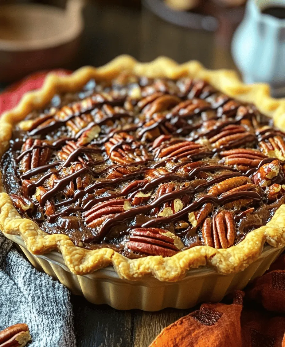 Indulging in a slice of decadent chocolate pecan pie is a delightful experience that combines rich chocolate and nutty pecans nestled within a buttery, flaky crust. This luxurious dessert is more than just a treat; it’s an experience that evokes warmth and comfort, making it the perfect centerpiece for holiday gatherings, family celebrations, or even a simple weekend dinner. The blend of flavors and textures—from the crunchy pecans to the creamy chocolate filling—creates a symphony of taste that is sure to impress your family and friends alike.