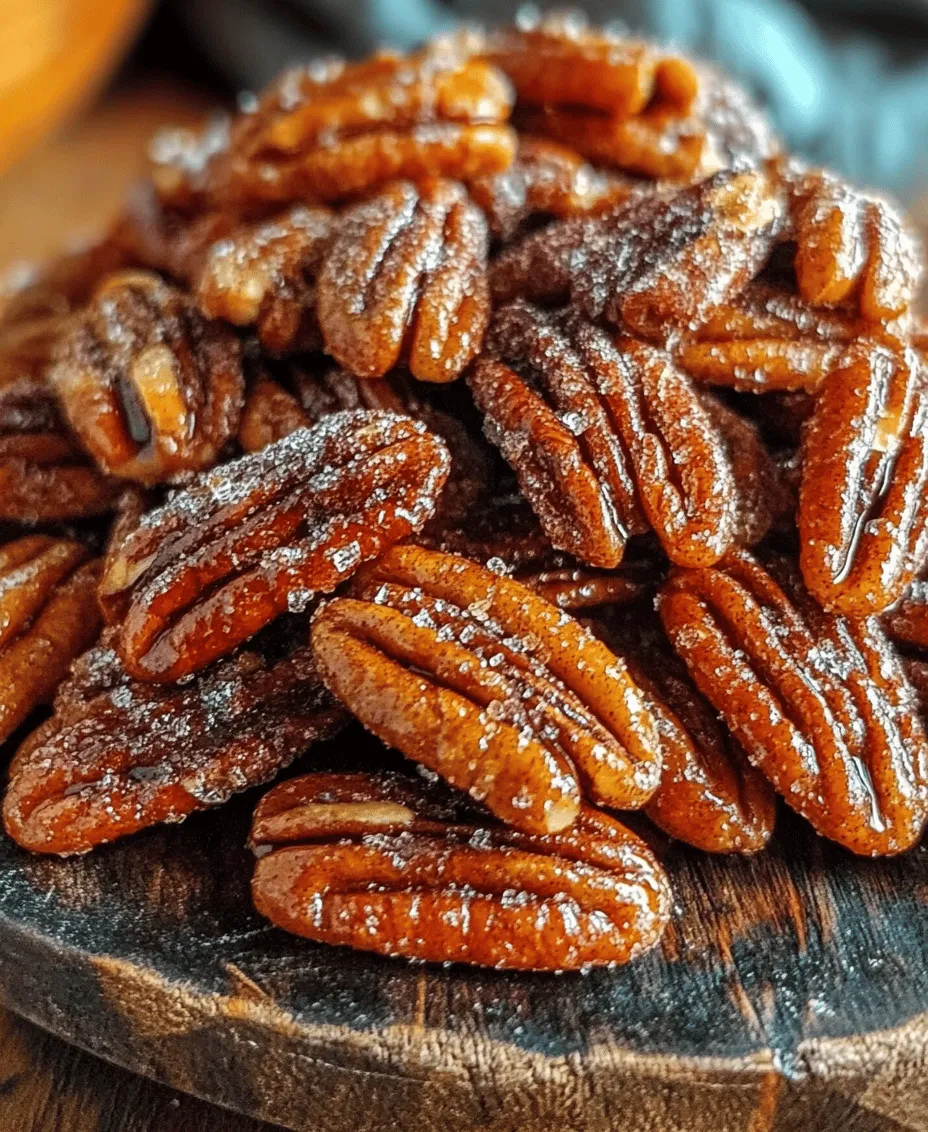 Cinnamon sugar pecans are a delightful treat that combines the rich, nutty flavor of pecans with a sweet and spicy coating. These delectable bites are not only a festive addition to your holiday celebrations but also make for a perfect snack year-round. Whether you're hosting a gathering, looking for a crunchy salad topping, or simply craving a sweet nibble, cinnamon sugar pecans are versatile enough to fit any occasion.