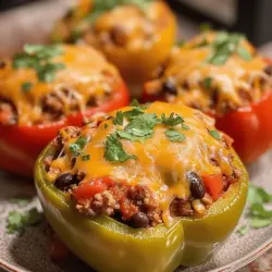 Stuffed bell peppers are a delightful and versatile dish that brings comfort and nutrition to the dinner table. Originating as a traditional method of using up leftover ingredients, this recipe has evolved to become a family favorite across various cuisines. Whether you’re looking for a quick weeknight meal or a nourishing option for a gathering, stuffed bell peppers offer an ideal solution. They are not only easy to prepare but also pack a punch in terms of flavor and health benefits, making them an excellent choice for all ages.