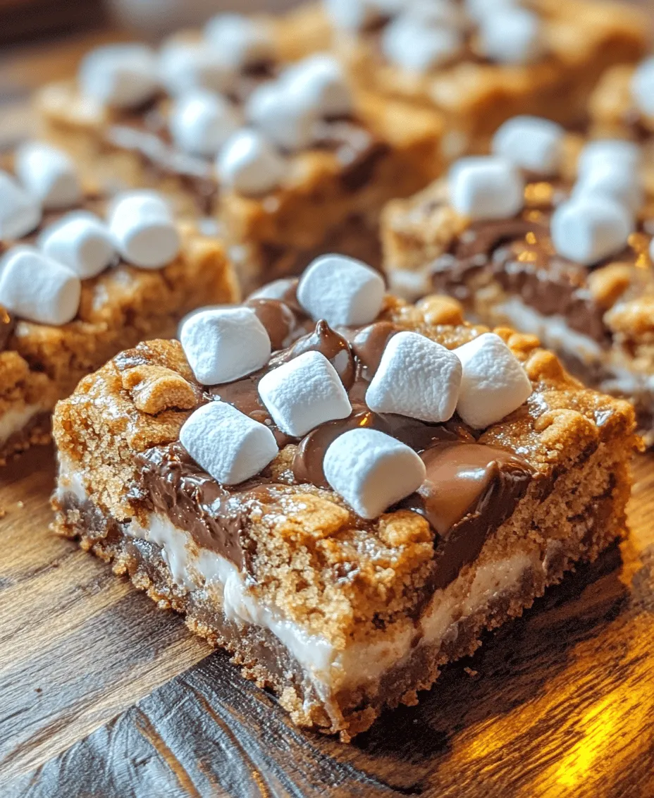 Before we embark on our baking adventure, it’s essential to understand the role each ingredient plays in creating these cookie bars. The interplay of flavors and textures is what makes S'mores Cookie Bars Delight truly special.