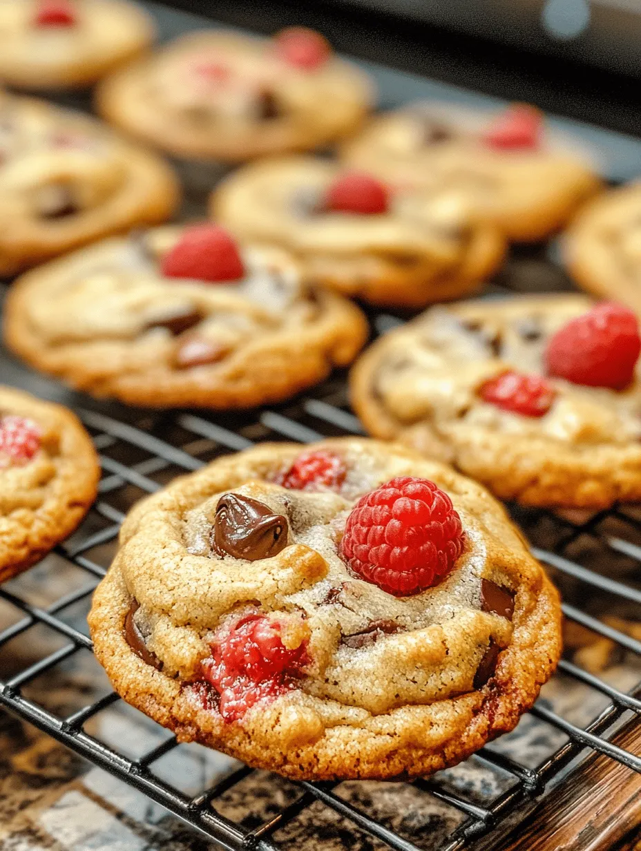 Cookies are one of the most beloved treats across cultures and ages, transcending time and trends. They embody comfort and nostalgia, often evoking cherished memories of family gatherings, holiday celebrations, or simply delightful afternoons spent with friends. Among the endless varieties of cookie recipes, few combinations capture the heart quite like the pairing of tart raspberries and rich chocolate. This unique fusion not only tantalizes the taste buds but also creates a visually stunning treat that is sure to impress anyone lucky enough to indulge.