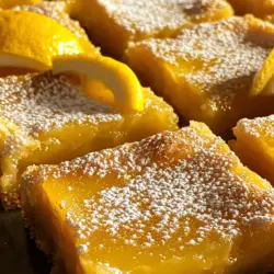 Lemon bars are a classic dessert that has stood the test of time, captivating taste buds with their refreshing tartness and sweet finish. These delightful treats are characterized by a buttery crust topped with a luscious, zesty lemon filling that melts in your mouth. Their bright flavor profile and simple preparation make them a favorite among dessert lovers. Whether you're planning a family gathering, looking for the perfect dish to bring to a potluck, or simply craving a delightful homemade treat, these zesty lemon bars are the ideal solution. In this article, we'll explore the rich history of lemon bars, break down the essential ingredients, and guide you through the step-by-step process to create your own batch of these irresistible desserts.