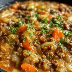 In the realm of quick and comforting dinners, few dishes can compete with a Hearty Cabbage and Ground Beef Skillet. This one-pan meal combines the robust flavors of seasoned ground beef and fresh vegetables, creating a satisfying dish that is both nutritious and easy to prepare. Whether you're looking for a weeknight dinner that the whole family will enjoy or a dish that can be prepped in advance and reheated for lunch, this skillet recipe checks all the boxes.