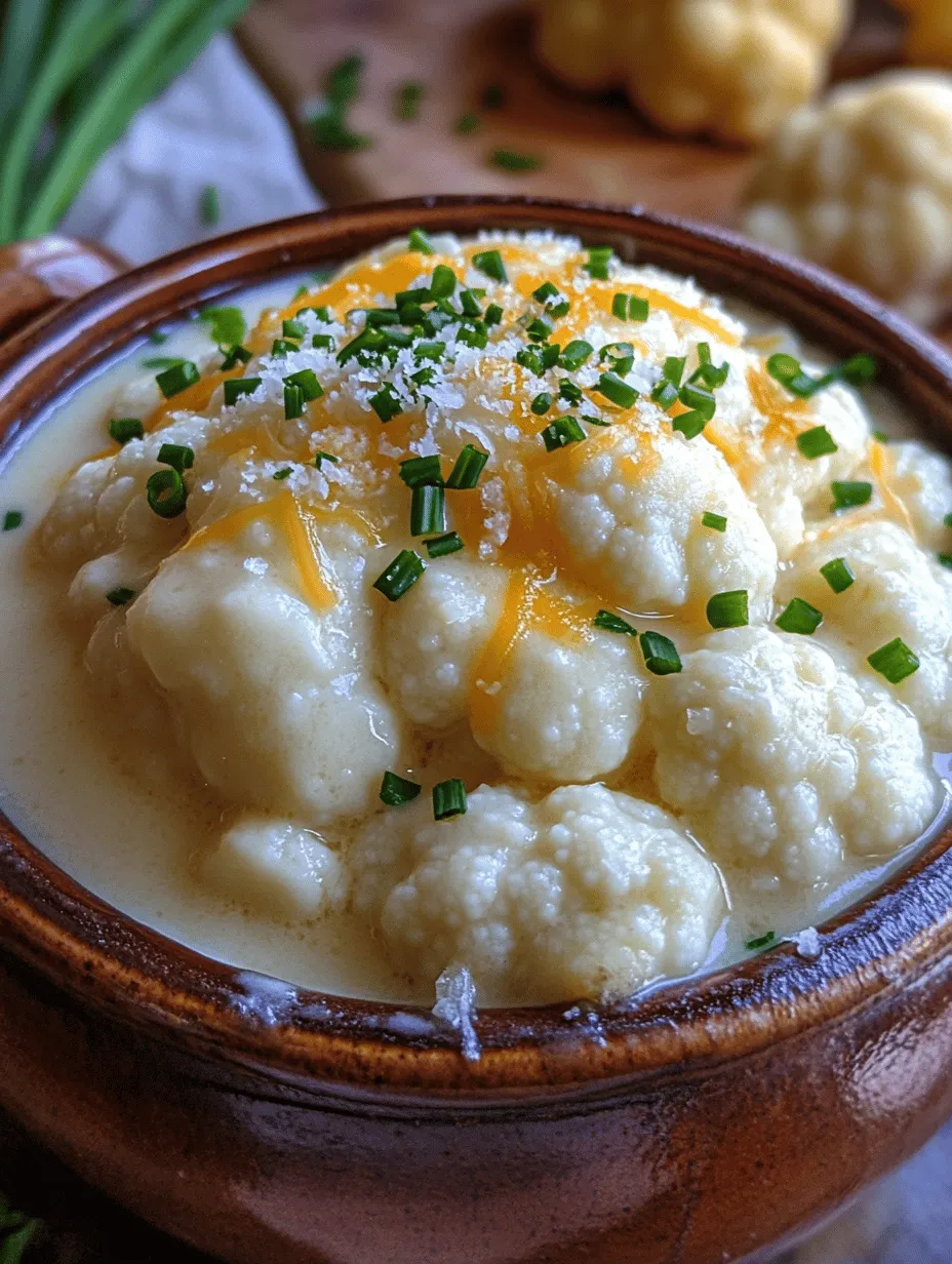 When the weather turns chilly or you simply crave a bowl of something warm and comforting, few dishes provide the same satisfaction as a creamy soup. Enter the Creamy Cauliflower Soup—a culinary hug in a bowl that brings together the delicate flavor of cauliflower and the rich, velvety texture that only cream can provide. This recipe is not just a favorite for its taste; it also boasts a wealth of nutritional benefits, making it a wholesome choice for any meal.