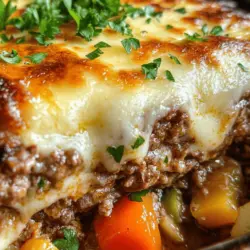 When it comes to comfort food, few dishes evoke the same level of nostalgia and satisfaction as hearty casseroles. These robust, warm meals have a unique ability to conjure memories of family gatherings, cozy dinners, and the simple joys of home-cooked meals. One dish that perfectly encapsulates this experience is the Cheesy Loaded Meatloaf Casserole. This delectable recipe combines the familiar, comforting flavors of traditional meatloaf with a modern twist, making it an ideal choice for both weeknight dinners and special occasions.