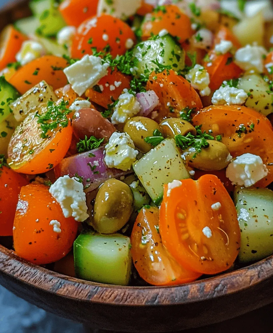 When it comes to Mediterranean cuisine, few dishes are as iconic as the Greek salad. Bursting with fresh ingredients and vibrant flavors, this salad is not just a dish; it’s a celebration of the Mediterranean lifestyle, which emphasizes health, flavor, and simplicity. Greek salad, known locally as 