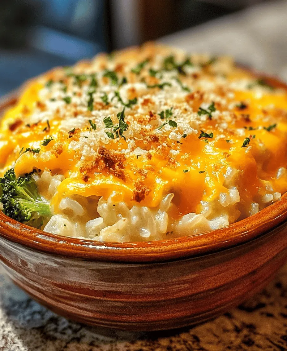 To truly appreciate the Cheesy Delight Chicken Broccoli Rice Casserole, it’s essential to understand the key ingredients that contribute to its irresistible flavor and nutritional profile. Each component plays a vital role in creating a dish that is not only delicious but also wholesome.