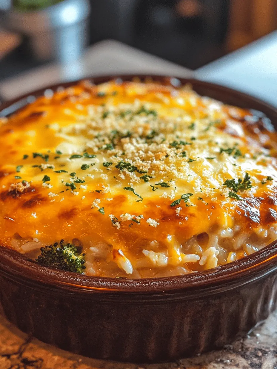 To truly appreciate the Cheesy Delight Chicken Broccoli Rice Casserole, it’s essential to understand the key ingredients that contribute to its irresistible flavor and nutritional profile. Each component plays a vital role in creating a dish that is not only delicious but also wholesome.