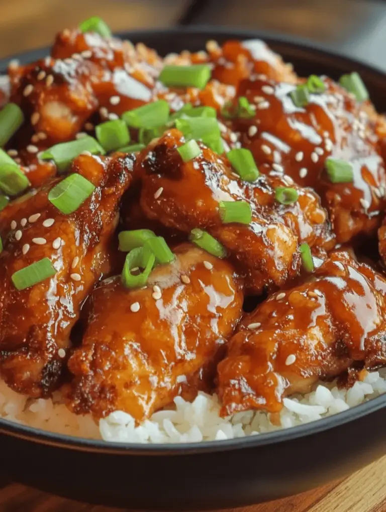 Imagine a dish that perfectly balances sweet and savory notes, where each bite delivers a delightful crunch followed by a succulent, rich flavor. Welcome to the world of homemade Sweet & Savory Sesame Chicken! This beloved dish has captured the hearts of many, becoming a staple in homes and restaurants alike. The crispy texture of the chicken, combined with a luscious, sweet sauce, makes it an irresistible choice for both casual weeknight dinners and festive gatherings. Whether served over a bed of fluffy rice or alongside a vibrant stir-fry, this recipe is versatile enough to fit any occasion, promising to become a family favorite in no time.