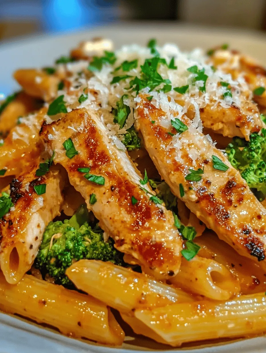 Pasta dishes are a beloved staple around the world, celebrated for their versatility, comforting texture, and ability to accommodate a myriad of flavors. Whether it’s a classic spaghetti marinara or a rich fettuccine Alfredo, pasta has a special place in our culinary hearts. One dish that stands out for its simplicity and nutritional balance is Quick and Easy Chicken Broccoli Pasta. This delightful meal is not only family-friendly but also packed with wholesome ingredients that make it a perfect choice for busy weeknights.