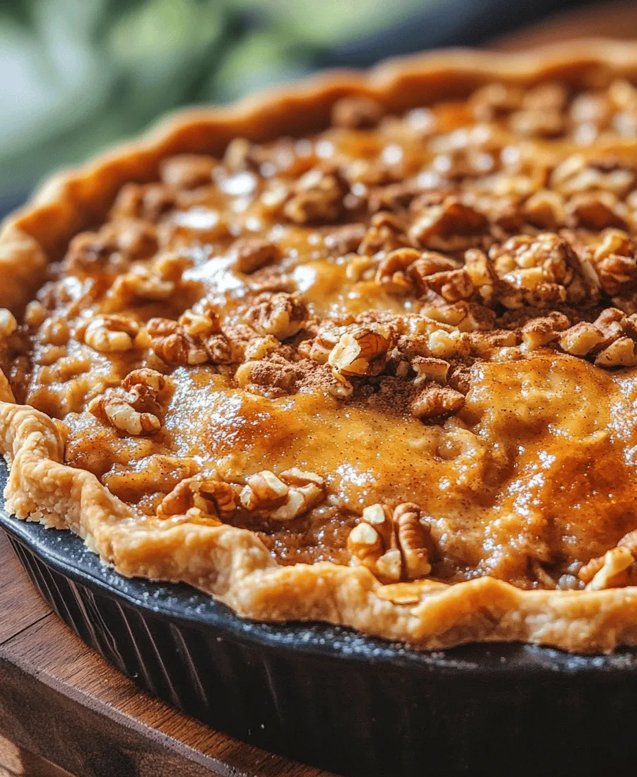 Oatmeal pie is a delightful and heartwarming dessert that embodies the essence of comfort food. With its rich, custardy filling and the wholesome goodness of oats, this pie is not just a treat for the taste buds; it’s a hug in dessert form. Each bite evokes a sense of warmth and nostalgia, making it the perfect centerpiece for family gatherings, holidays, or simply a cozy night at home. The blend of textures and flavors in oatmeal pie creates a unique experience that is both satisfying and memorable.