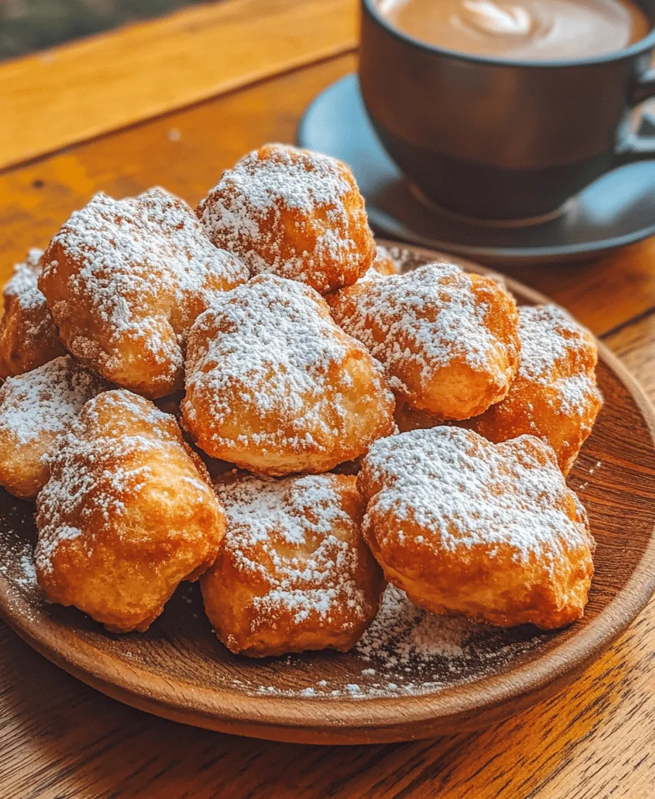 The art of creating perfect beignets is a cherished tradition in many cultures, particularly in French cuisine. When it comes to the delightful vanilla French beignets, the experience is nothing short of heavenly. These fluffy, pillowy treats are not only a feast for the eyes but also a delight for the palate, making them a perfect addition to any brunch or dessert table. Imagine sinking your teeth into a warm beignet, its delicate exterior yielding to a soft, airy interior, all while a hint of vanilla dances on your taste buds. This culinary creation is more than just a pastry; it's a symbol of joy, celebration, and indulgence.