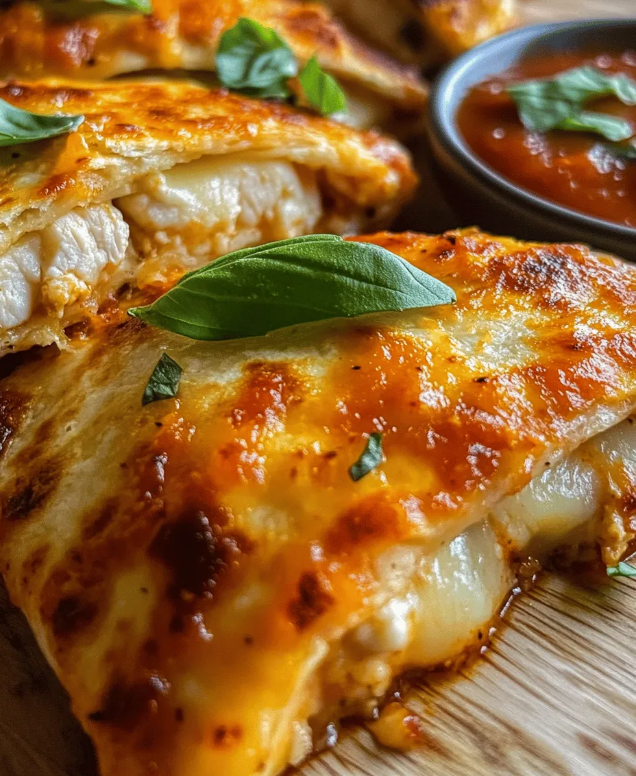 To create the perfect Cheesy Chicken Parm Quesadilla, understanding the ingredients is essential. Each component plays a crucial role in achieving the vibrant flavors and satisfying textures that define this dish.