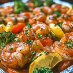 If you’re searching for a vibrant, healthy, and quick meal option, look no further than the Zesty Lemon Garlic Shrimp & Veggie Medley. This dish is a delightful combination of succulent shrimp and a colorful array of fresh vegetables, all brought together with the bright flavors of lemon and garlic. Not only is this medley a feast for the eyes, but it’s also a powerhouse of nutrition, making it an ideal choice for anyone looking to incorporate more seafood and vegetables into their diet.