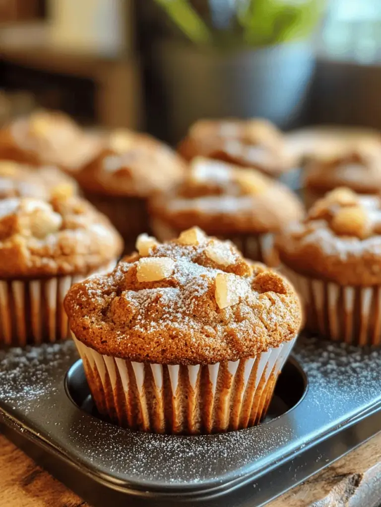 Ginger spice muffins are a delightful treat that perfectly encapsulate the warmth of home baking. Their enticing aroma and rich flavors make them a favorite during the cooler months, inviting a sense of comfort and coziness to any kitchen. The appeal of ginger spice muffins lies not only in their taste but also in the joy of creating something from scratch—a home-cooked baked good that can warm hearts and homes alike.