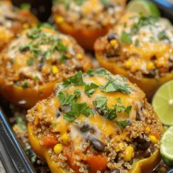 Stuffed bell peppers are a vibrant and delicious dish that brings a burst of color to your dinner table. This culinary delight is not just visually appealing; it's also a wholesome meal option that can cater to a variety of tastes and dietary preferences. Whether you're looking for a vegetarian option, a protein-packed dish, or a gluten-free meal, stuffed bell peppers can be easily adapted to fit your needs. With a delightful mix of flavors and textures, they are sure to impress family and friends alike.