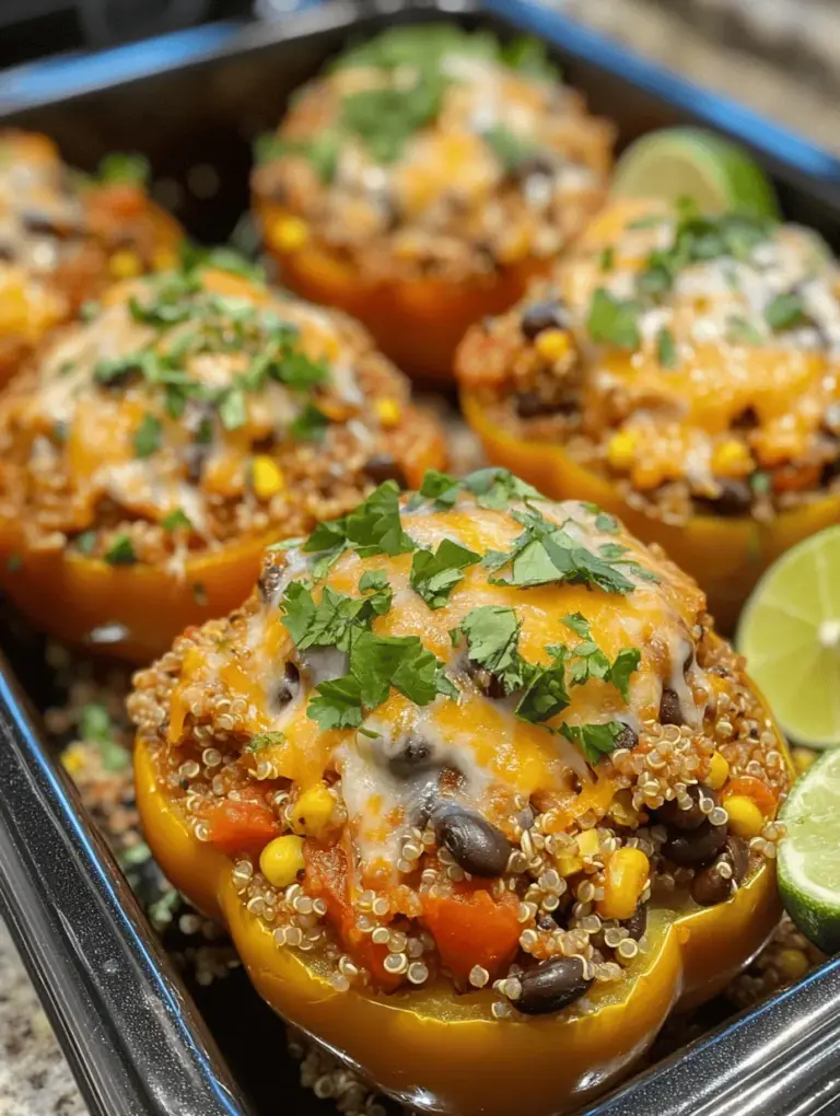 Stuffed bell peppers are a vibrant and delicious dish that brings a burst of color to your dinner table. This culinary delight is not just visually appealing; it's also a wholesome meal option that can cater to a variety of tastes and dietary preferences. Whether you're looking for a vegetarian option, a protein-packed dish, or a gluten-free meal, stuffed bell peppers can be easily adapted to fit your needs. With a delightful mix of flavors and textures, they are sure to impress family and friends alike.