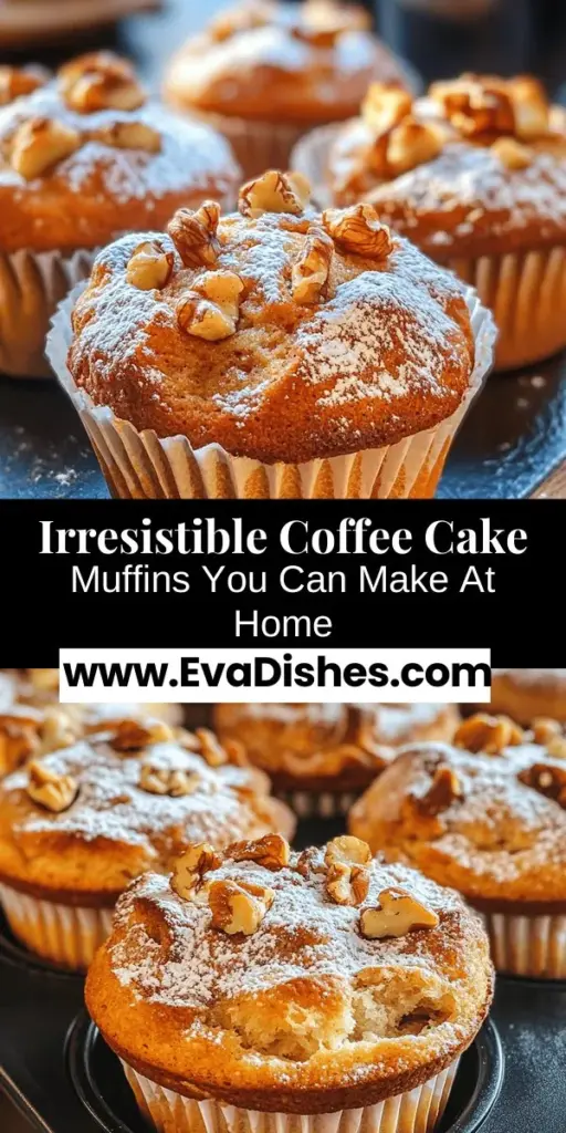 Discover the joy of baking with this easy recipe for mouthwatering coffee cake muffins. Perfectly bridging breakfast and dessert, these tender muffins feature a rich streusel topping that tantalizes your taste buds. With simple ingredients and straightforward steps, even novice bakers can whip up a batch that impresses. Enjoy them warm with your favorite coffee, share at gatherings, or indulge as a delightful snack anytime. Get ready for a satisfying treat that fills your home with irresistible aromas!