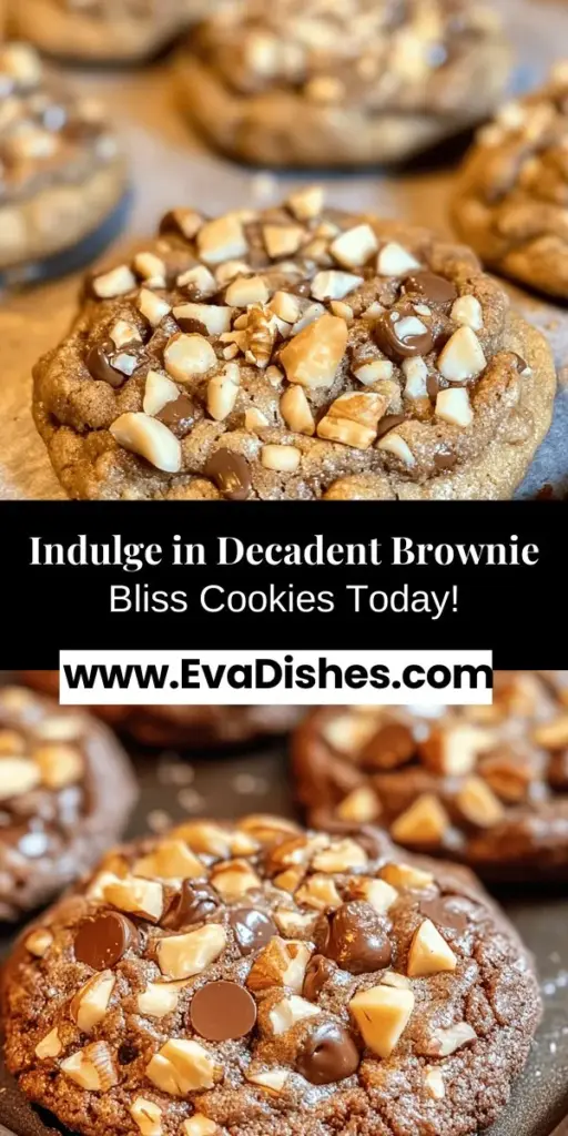 Indulge in the delightful fusion of flavors with Brownie Bliss Cookies, where the chewy richness of brownies meets cookie perfection! This easy recipe is perfect for all chocolate lovers, delivering a mouthwatering treat that’s soft on the inside and slightly crisp on the outside. Ideal for any occasion, from family gatherings to midnight snacks. Get ready to make your kitchen smell heavenly! Try it today! #BrownieBlissCookies #Baking #Dessert #ChocolateLovers #EasyRecipes