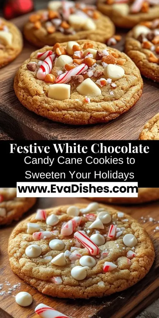 Get ready to spread some holiday cheer with these delicious White Chocolate Candy Cane Cookies! With a perfect blend of creamy white chocolate and crunchy candy canes, these festive treats are sure to become a favorite in your holiday baking repertoire. Enjoy the soft, chewy texture and delightful minty flavor, making each bite a joyful experience. Follow our simple recipe for a delightful holiday treat! #Baking #HolidayCookies #WhiteChocolate #CandyCane #FestiveTreats #ChristmasCookies #YummyTreats