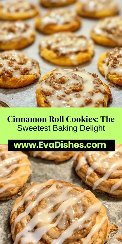 Indulge your sweet tooth with the best cinnamon roll cookies! These delightful treats combine the soft, gooey goodness of traditional cinnamon rolls with the convenience of cookies. Easy to make and perfect for sharing, each cookie features a warm cinnamon filling and a creamy glaze that elevates their flavor. Bake a batch for family gatherings or a cozy night in, and enjoy the comforting aroma that fills your kitchen! #CinnamonRollCookies #BakingRecipes #DessertLovers #HomemadeGoodness #SweetTooth