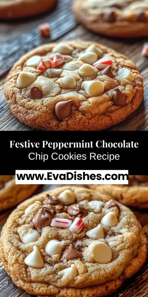 Baking peppermint chocolate chip cookies is the perfect way to embrace the holiday spirit! These soft and chewy treats combine rich chocolate with refreshing peppermint for a delightful flavor explosion. Simple to make, this recipe is ideal for bakers of all levels. Share the joy by gifting these festive cookies to friends and family. Let's create sweet memories together! #PeppermintCookies #ChocolateChipCookies #Baking #HolidayTreats #FestiveRecipes #CookiesOfInstagram