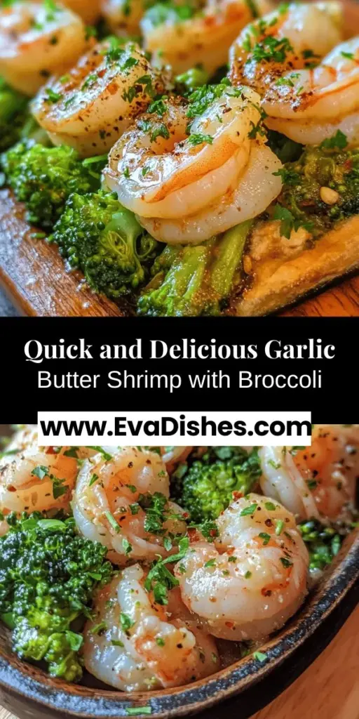 Indulge in the rich flavors of Easy Garlic Butter Shrimp and Broccoli! This elegant yet simple dish combines juicy shrimp with vibrant broccoli, all tossed in a creamy garlic butter sauce. Perfect for both busy weeknights and special occasions, it’s also packed with nutrients from shrimp and broccoli. Enjoy this delightful meal in under 30 minutes! #GarlicButterShrimp #HealthyRecipes #QuickMeals #SeafoodLovers #CookingAtHome #EasyDinnerIdeas #Foodie