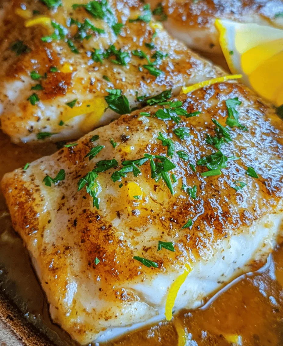 In today's fast-paced world, finding time to cook a wholesome dinner can often feel overwhelming. Busy weeknights call for quick, easy, and nutritious meal options that don't compromise on flavor. If you’re searching for a dish that meets these criteria, look no further than the Easy Lemon Butter Cod recipe. With its bright flavors and simple preparation, this dish is the perfect solution for those hectic evenings when you want to serve something delicious without spending hours in the kitchen.