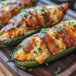 If you're looking for a dish that perfectly balances spice and creamy goodness, look no further than Spicy Delight: Juicy Air Fryer Bacon Wrapped Jalapeno Poppers. This appetizer has gained immense popularity for a good reason. With the fiery kick of jalapenos, the rich creaminess of cheese, and the satisfying crunch of bacon, each bite offers an explosion of flavor that appeals to a wide range of palates. Whether you're hosting a party, gathering for game day, or simply enjoying a cozy night in, these jalapeno poppers are sure to be a hit.