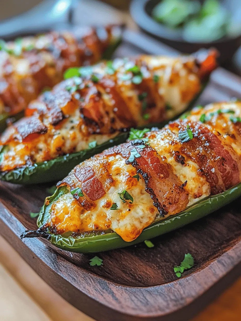 If you're looking for a dish that perfectly balances spice and creamy goodness, look no further than Spicy Delight: Juicy Air Fryer Bacon Wrapped Jalapeno Poppers. This appetizer has gained immense popularity for a good reason. With the fiery kick of jalapenos, the rich creaminess of cheese, and the satisfying crunch of bacon, each bite offers an explosion of flavor that appeals to a wide range of palates. Whether you're hosting a party, gathering for game day, or simply enjoying a cozy night in, these jalapeno poppers are sure to be a hit.