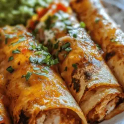 Cream Cheese Chicken Taquitos are not just a meal; they are an experience that brings people together. Ideal for a variety of occasions, from cozy family dinners to lively game-day gatherings, these taquitos are sure to please both adults and children alike. The allure of these delectable treats lies in their creamy filling enveloped in a perfectly crispy exterior, making every bite a delightful contrast in texture.