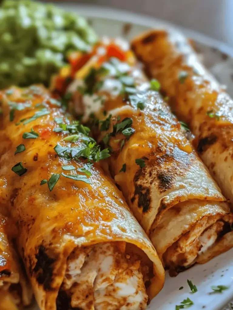 Cream Cheese Chicken Taquitos are not just a meal; they are an experience that brings people together. Ideal for a variety of occasions, from cozy family dinners to lively game-day gatherings, these taquitos are sure to please both adults and children alike. The allure of these delectable treats lies in their creamy filling enveloped in a perfectly crispy exterior, making every bite a delightful contrast in texture.