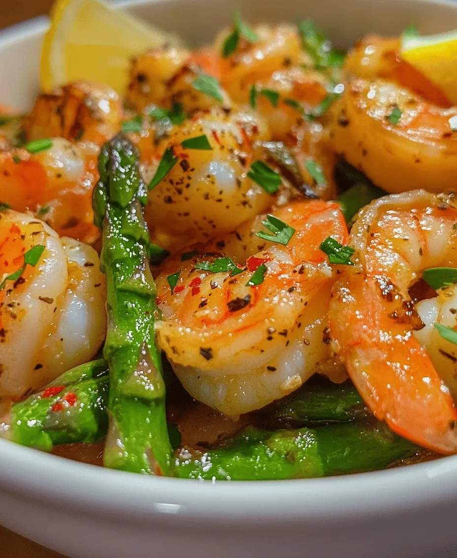 If you're looking for a quick, delicious, and healthy meal, look no further than Lemon Pepper Shrimp & Asparagus. This colorful dish is a perfect representation of how vibrant flavors and fresh ingredients can come together to create a satisfying meal in under 30 minutes. With its zesty lemon notes and the subtle heat from freshly cracked pepper, this dish not only pleases the palate but also showcases the beauty of simple cooking.