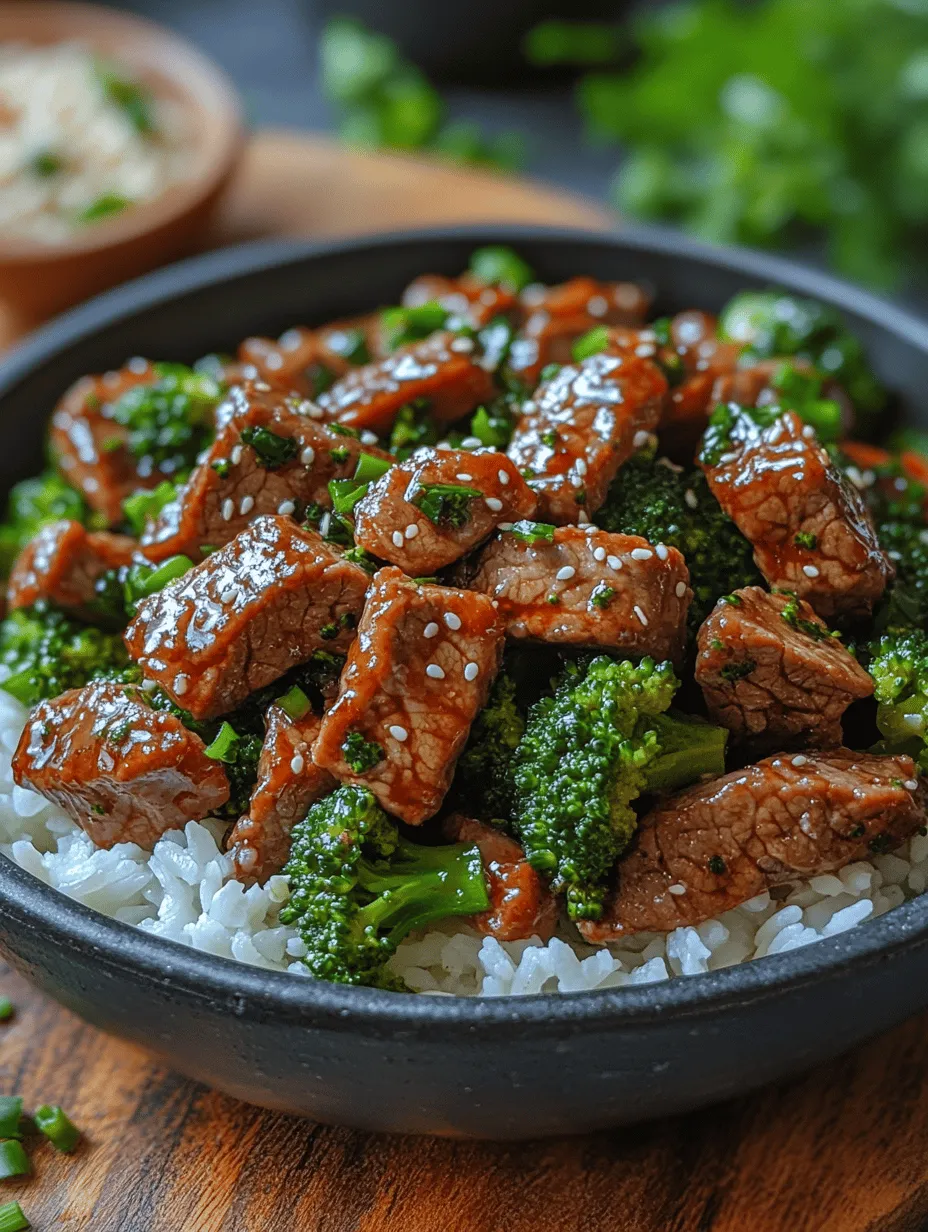 Beef and broccoli is a beloved classic in various Asian cuisines, particularly in Chinese cooking, where it has gained iconic status in restaurants worldwide. This dish is a perfect embodiment of the harmony between tender beef and crisp broccoli, making it a staple in homes and eateries alike. As you delve into this recipe for Sizzling Beef and Broccoli Delight, you'll discover how its rich flavors and vibrant colors can transform an ordinary weeknight dinner into an extraordinary dining experience.