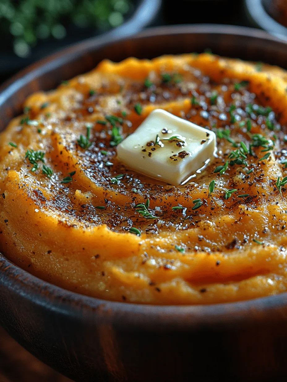 Creamy Garlic Mashed Sweet Potatoes: A Comforting Delight for Every Occasion