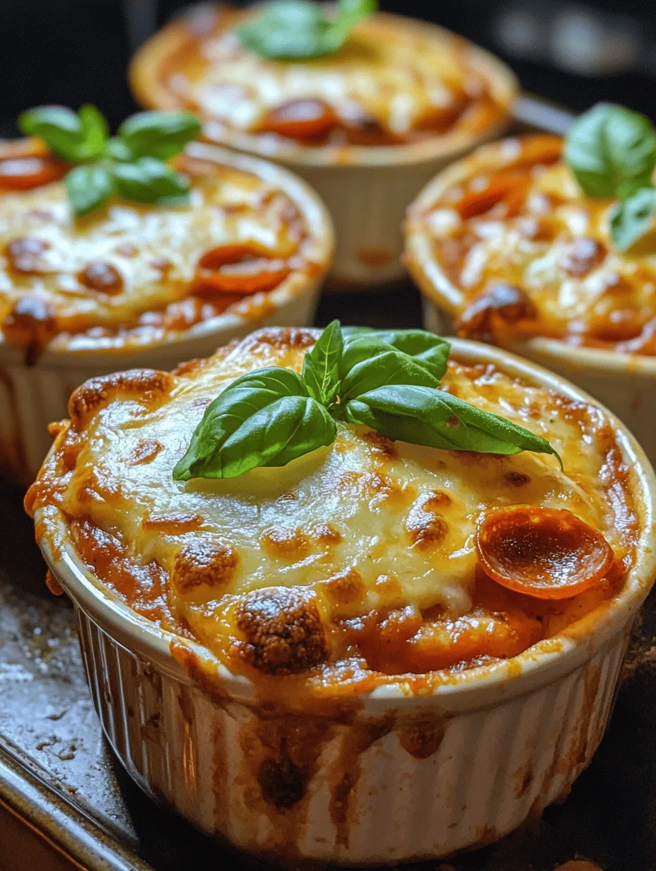 So, what exactly are Pizza Pot Pies, and how do they differ from traditional pizzas? At their core, Pizza Pot Pies are a delightful fusion of a classic pot pie and a pizza. Instead of a flat crust topped with sauce and cheese, these pot pies feature a rounded crust that encases a savory filling of marinara sauce, cheese, and your choice of toppings. The result is a hearty, comforting dish that is as satisfying to eat as it is to prepare.