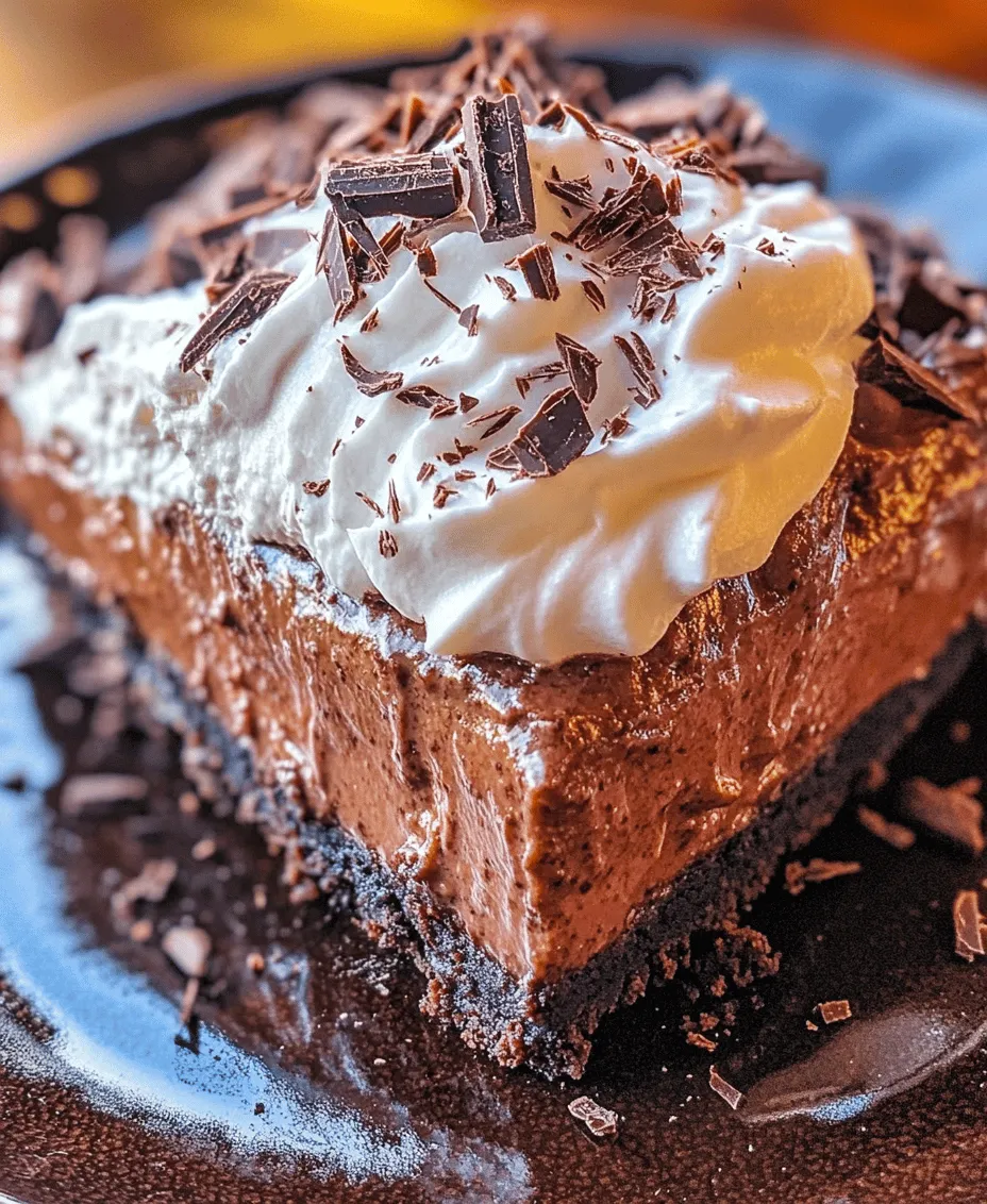 If you're on the hunt for a dessert that perfectly marries rich chocolate decadence with a delightful texture, look no further than the Brownie-Bottom Chocolate Pudding Pie. This mouthwatering creation features a luscious brownie base topped with smooth, creamy chocolate pudding, making it an irresistible treat for chocolate lovers everywhere. Whether you're hosting a dinner party, celebrating a birthday, or simply indulging your sweet tooth, this pie is sure to impress guests and family alike.