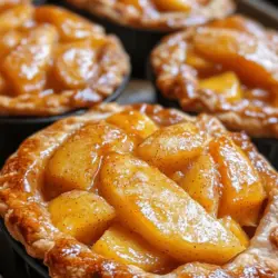 There’s something undeniably joyful about baking mini desserts. They are not only a delightful treat for the taste buds but also a feast for the eyes. Among the myriad of mini desserts that one can whip up, Mini Peach Pies Delight stands out as a seasonal favorite that encapsulates the essence of summer. These charming little pies are filled with juicy peaches, beautifully encased in a buttery, flaky crust. The simplicity of this recipe allows even novice bakers to shine in their kitchen, creating a dessert that is as impressive as it is delicious.